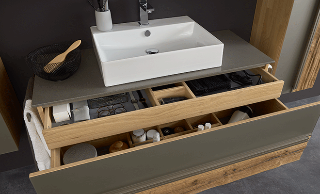 Schöner Stauraum und mehr für das Badezimmer - Jetzt Badausstattung von Innnovation Küche und Bad entdecken