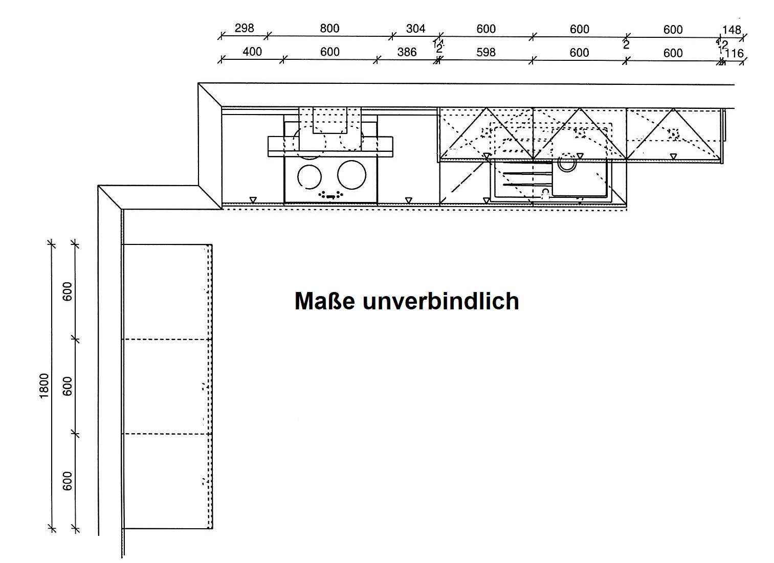 Einbauküche IP 4250 Impuls Weitere 
